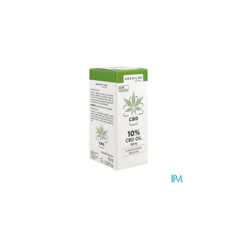 GRANIONS CBD HLE 10% 10ML