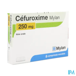 CEFUROXIME 250MG VIATRIS CPR 8