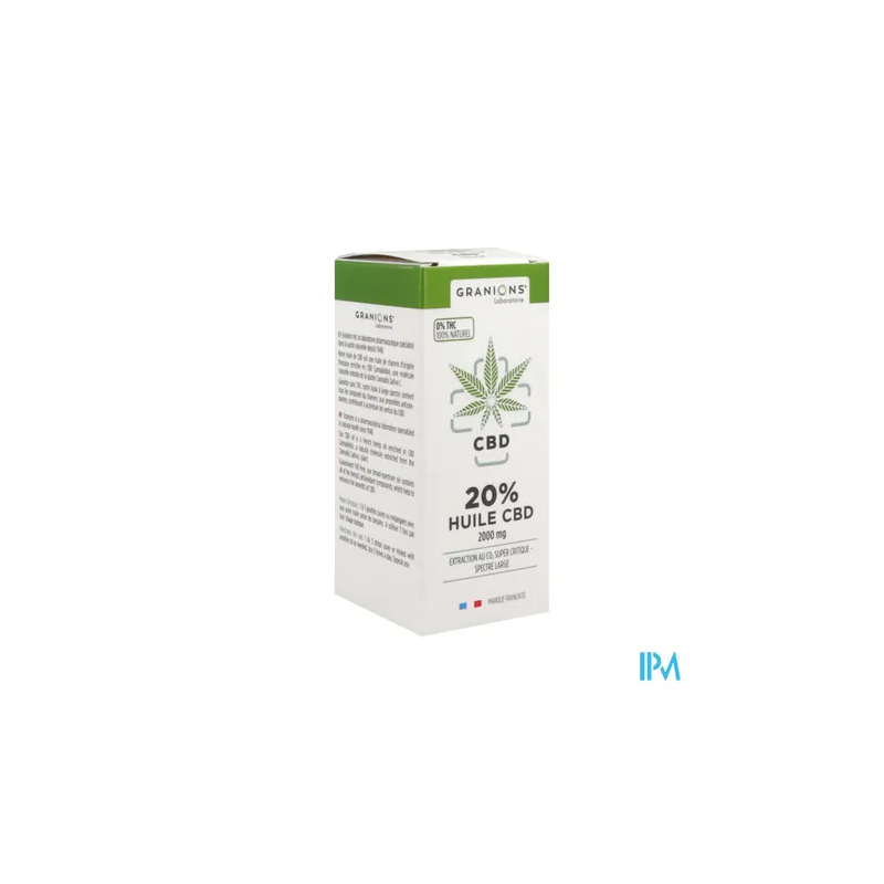 GRANIONS CBD HLE 20% 10ML