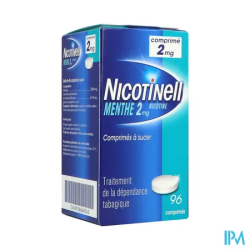 NICOTINELL 2MG CPR SUCER MENTHE 96