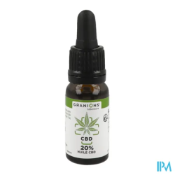 GRANIONS CBD HLE 20% 10ML
