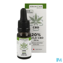 GRANIONS CBD HLE 20% 10ML