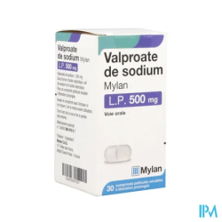 VALPROATE SOD LP 500MG VTS CPR S30