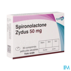 SPIRONOLACTONE 50MG ZYD CPR SEC30