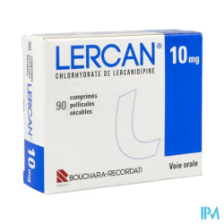 LERCAN 10MG CPR SECABLE 90
