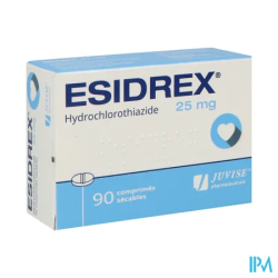 ESIDREX 25MG CPR SEC 90