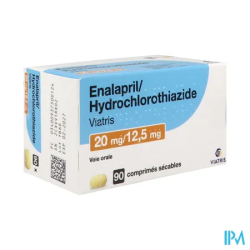 ENALAPRIL/HY 20/12,5MG VTS CS 90