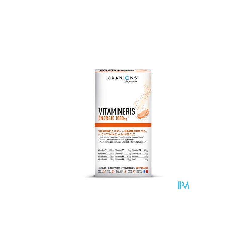 GRANIONS VITAMINERIS ENERGIE EFF28