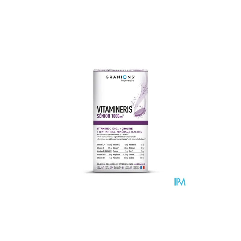 GRANIONS VITAMINERIS SENIOR EFF 28