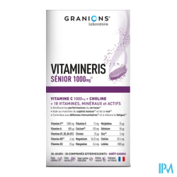 GRANIONS VITAMINERIS SENIOR EFF 28