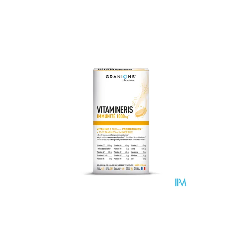 GRANIONS VITAMINERIS IMMUN EFF 28
