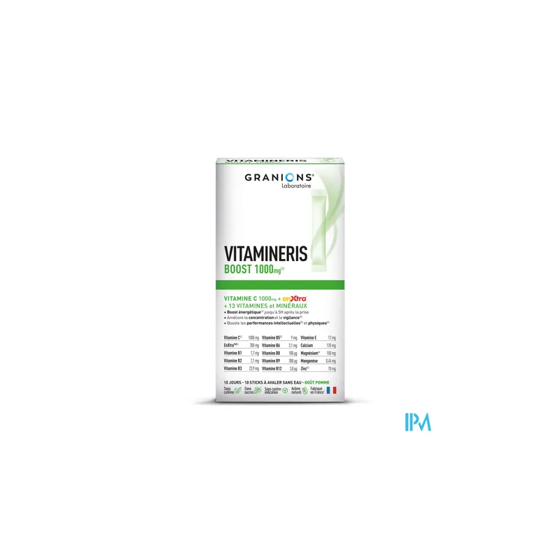GRANIONS VITAMINERIS BOOST STICK10