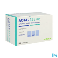 AOTAL 333MG CPR 180