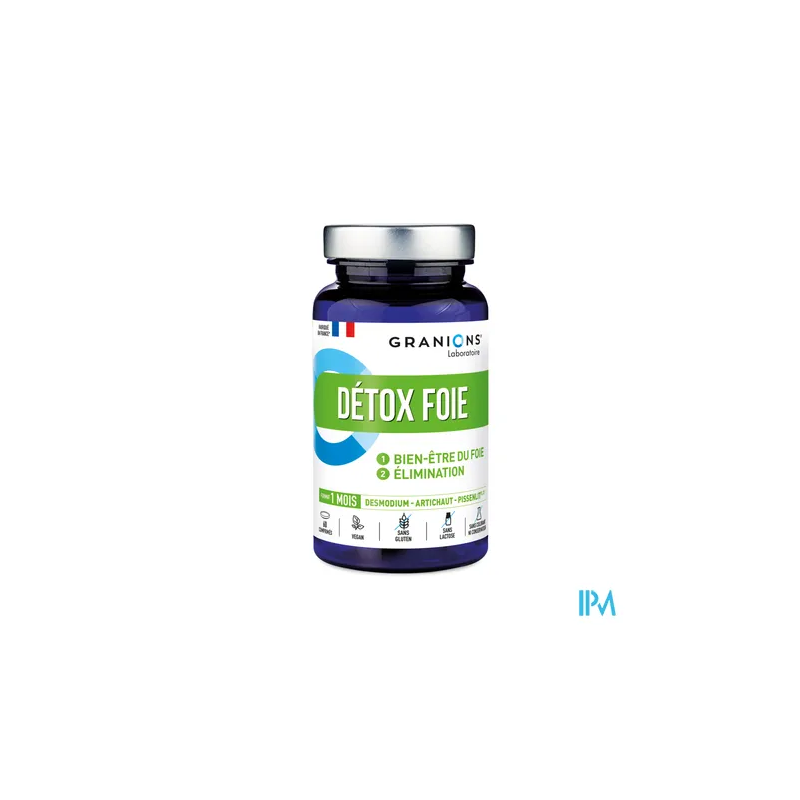 GRANIONS DETOX FOIE 1000MG CPR 60