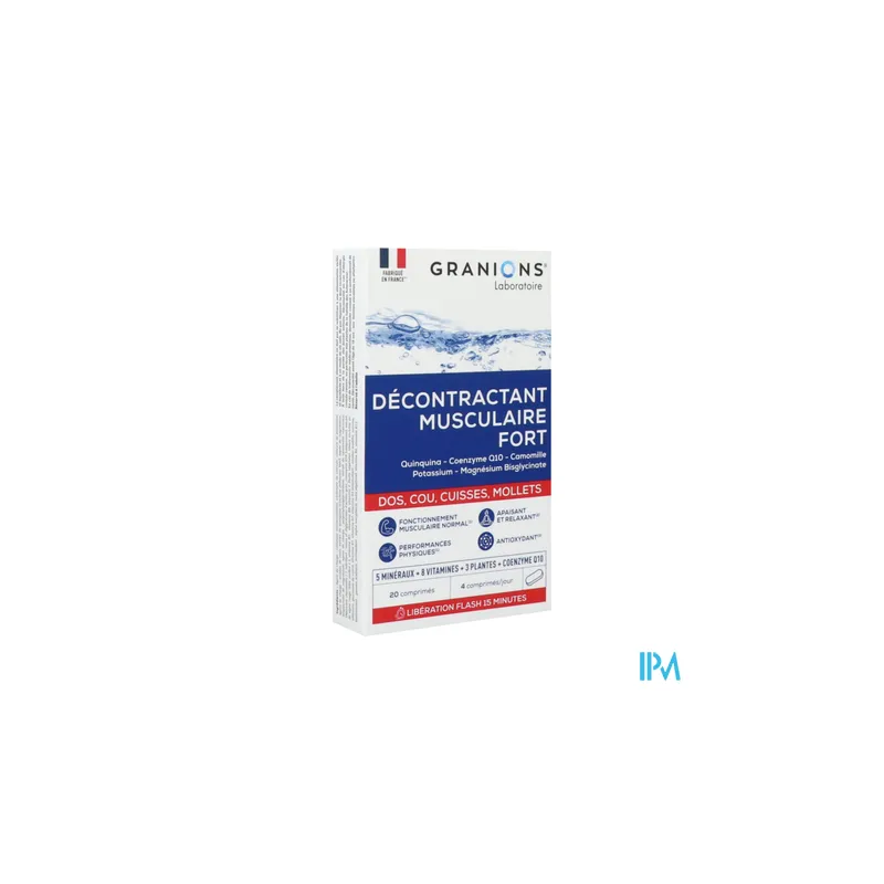 GRANIONS DECONTR MUSC FORT CPR 20