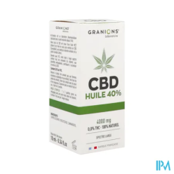 GRANIONS CBD HLE 40% 10ML