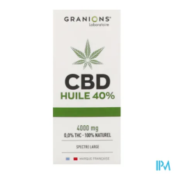GRANIONS CBD HLE 40% 10ML