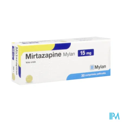 MIRTAZAPINE 15MG VIATRIS CPR 30