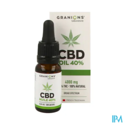 GRANIONS CBD HLE 40% 10ML