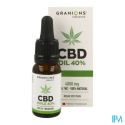GRANIONS CBD HLE 40% 10ML