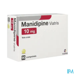 MANIDIPINE 10MG VIATRIS CPR 90