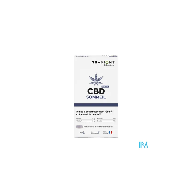 GRANIONS CBD SOMMEIL CPR LP 30