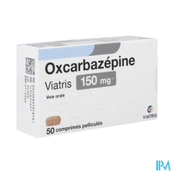OXCARBAZEPINE 150MG VIATRIS CPR 50
