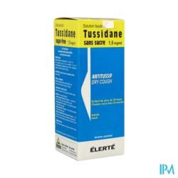 TUSSIDANE 1,5MG/ML SP S/S 125ML