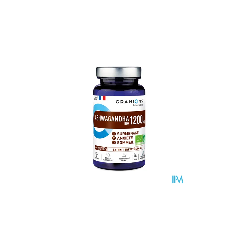 GRANIONS ASHWAGANDHA BIO CPR 60