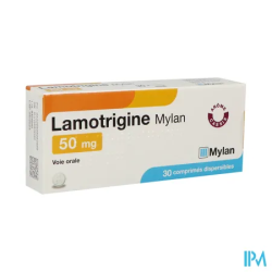 LAMOTRIGINE 50MG VTS CPR DISP 30