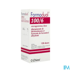 FORMODUAL 100/6MCG/DOSE SOL INH120