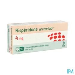 RISPERIDONE 4MG ARW CPR SEC 30