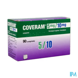 COVERAM 5MG/10MG CPR 90