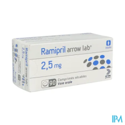 RAMIPRIL 2,5MG ARROW CPR SEC 90