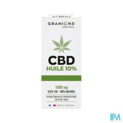 GRANIONS CBD HLE 10% CPAL 10ML