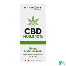 GRANIONS CBD HLE 10% CPAL 10ML