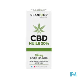 GRANIONS CBD HLE 20% CPAL 10ML