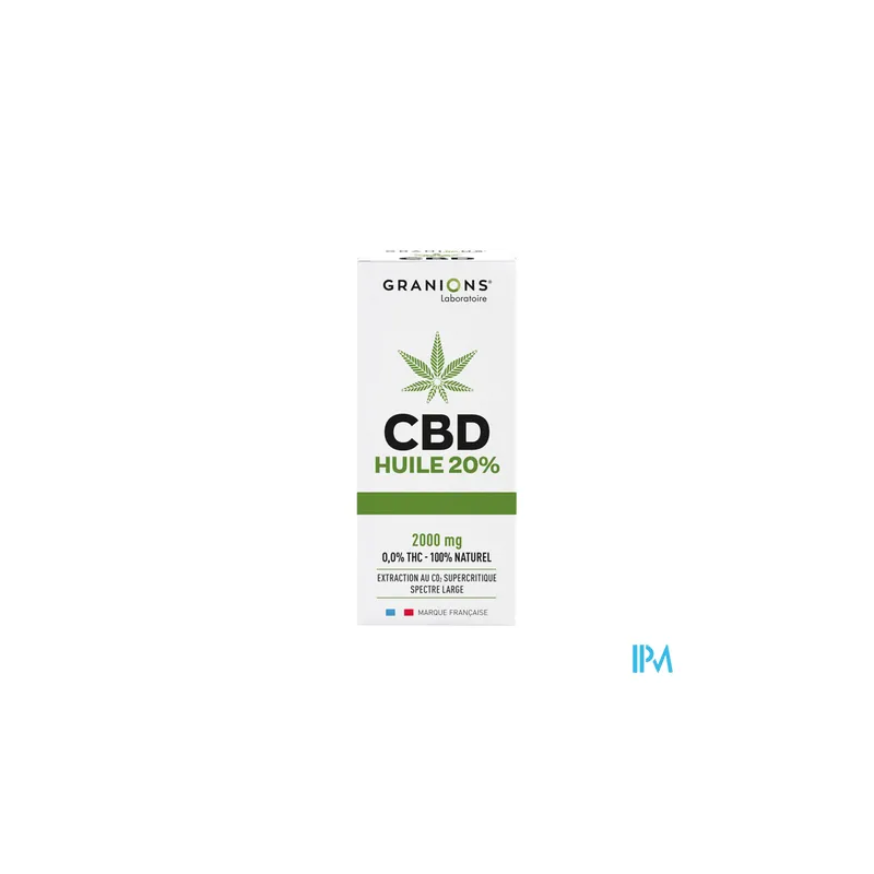 GRANIONS CBD HLE 20% CPAL 10ML