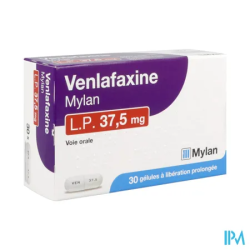 VENLAFAXINE LP 37,5MG VTS GEL 30