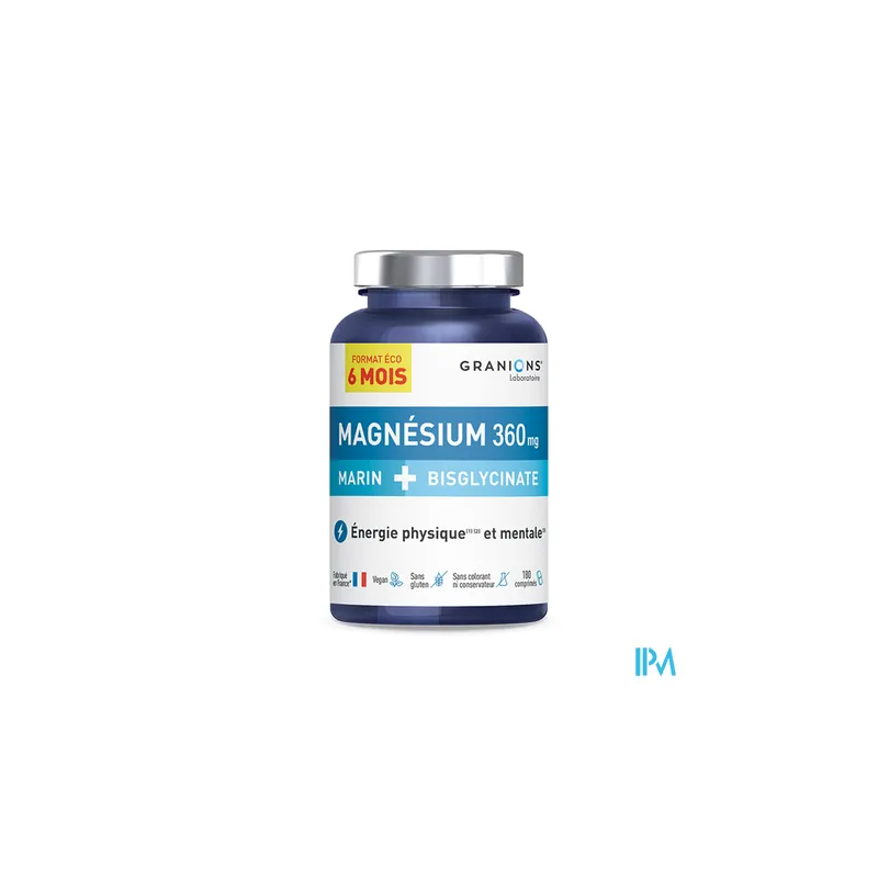 GRANIONS DOUBLE MAGNESIUM CPR 180