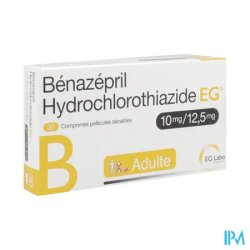 BENAZEPRIL/HYD 10/12,5MG EG CPRS30
