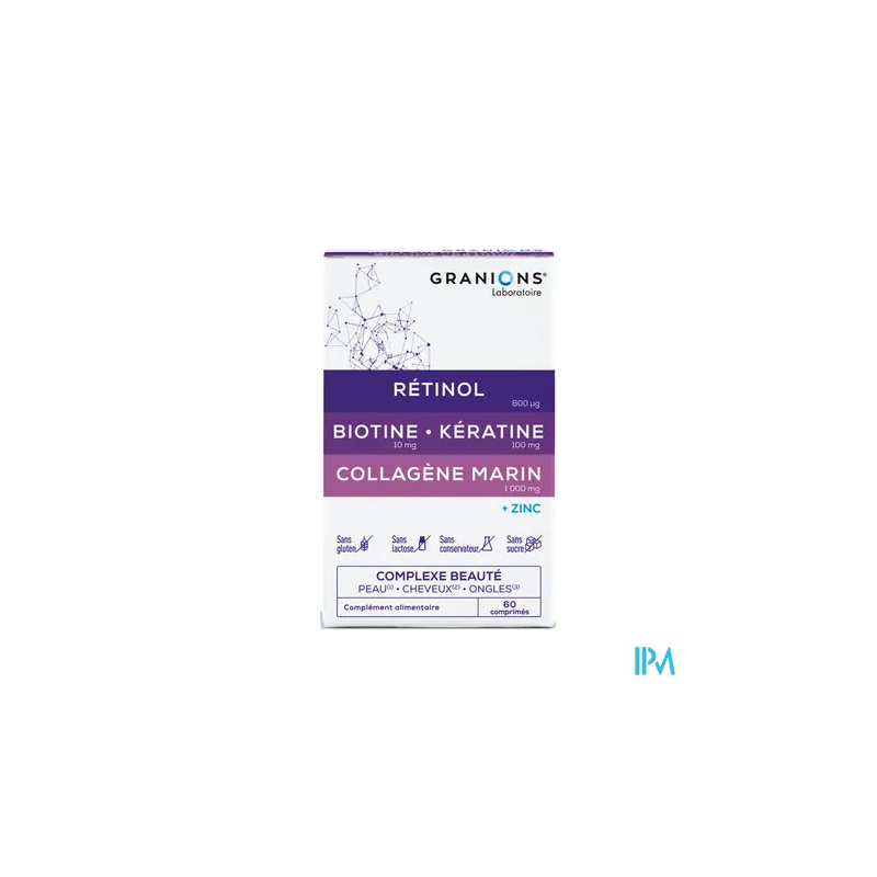 GRANIONS COMPLX PEAU CHV CPR 60