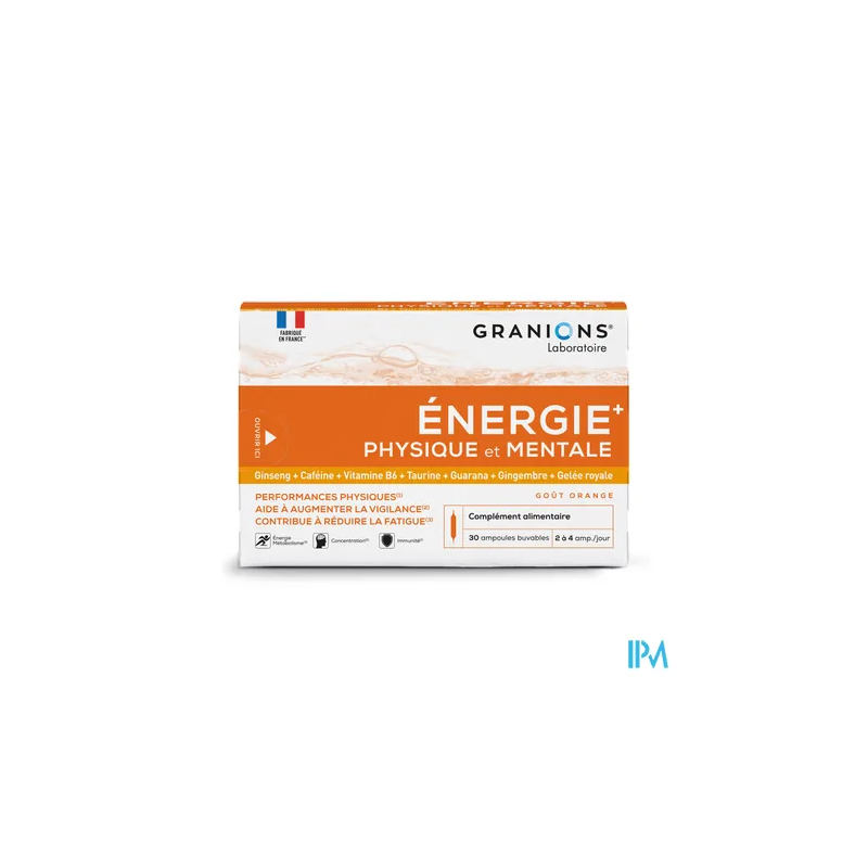GRANIONS ENERGIE+ PHYS MENT AMP30