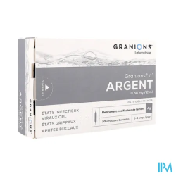 GRANIONS ARGENT AMP BUV 2ML 30