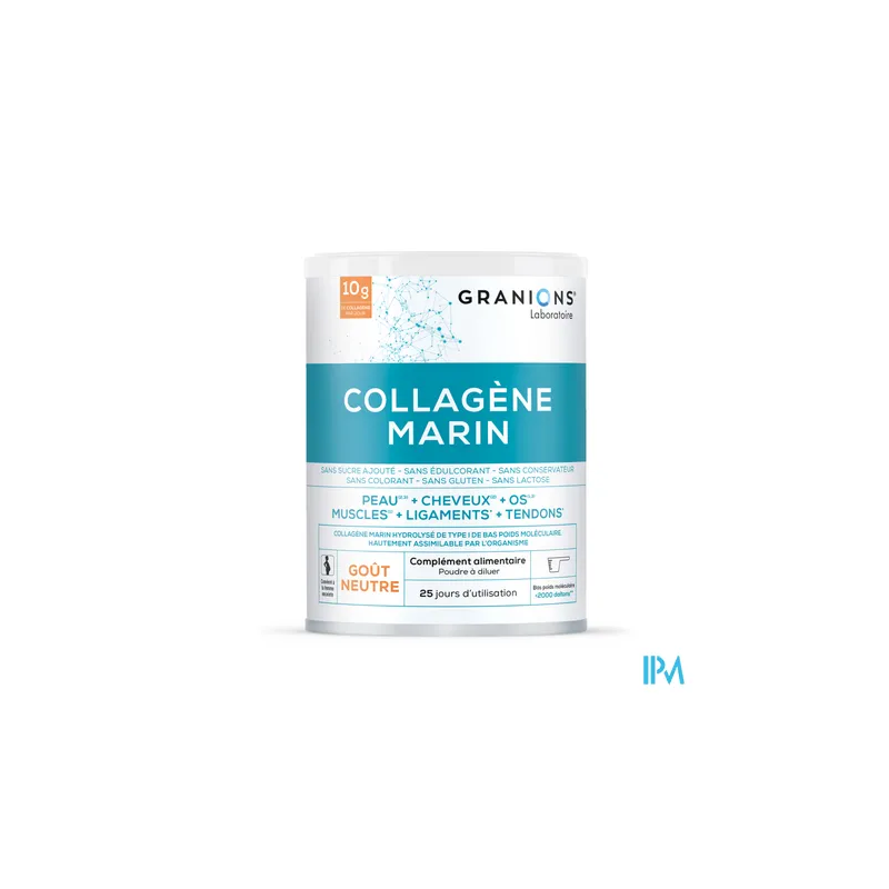 GRANIONS COLLAGENE+ NEUTRE 258G