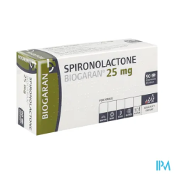 SPIRONOLACTONE 25MG BGR CPR SEC 90