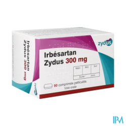 IRBESARTAN 300MG ZYDUS CPR 90