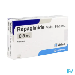 REPAGLINIDE 0,5MG VTS CPR 90