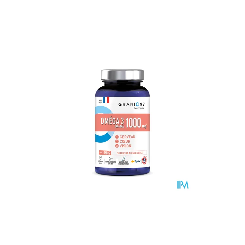 GRANIONS OMEGA3 1000MG CAPS 60