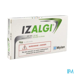 IZALGI 500MG/25MG GELULE 16